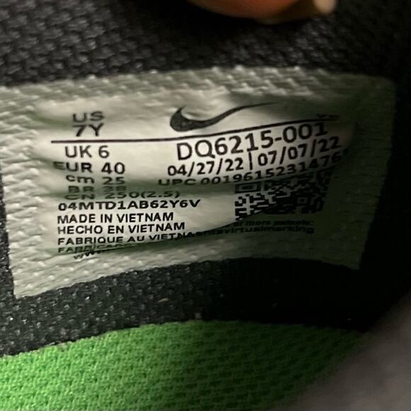 NEW Size 7Y Womens 8.5 Nike Dunk Low Top Special Edition Sneakers Phantom Grey - Picture 12 of 12